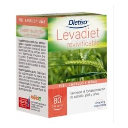 Dietisa Levadiet Revivificable 80 cápsulas
