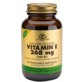 Solgar Vitamina E 400 UI 50 cápsulas blandas