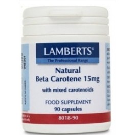 Lamberts Beta Caroteno Natural 90 cápsulas