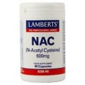 NAC N-Acetil Cisteina 600mg 90 cápsulas Lamberts