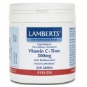 Vitamina C Time 500mg con Bioflavonoides 250 comp. Lamberts 