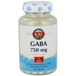 KAL GABA 750mg 90 comprimidos