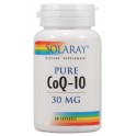 Solaray Pure CoQ-10 30mg 30 cápsulas