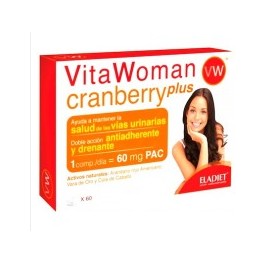 Eladiet Vita Woman Cranberry Plus 60 comprimidos