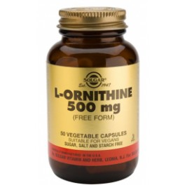 Solgar L-Ornitina 500 mg 50 cápsulas