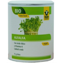 Alfalfa bio polvo  75 g RAAB VITALFOOD SUPERALIMENTOS